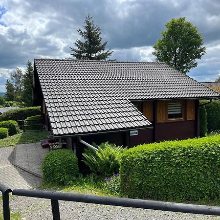 Villa Blockhaus FerienZauber III Bromskirchen Exterior foto