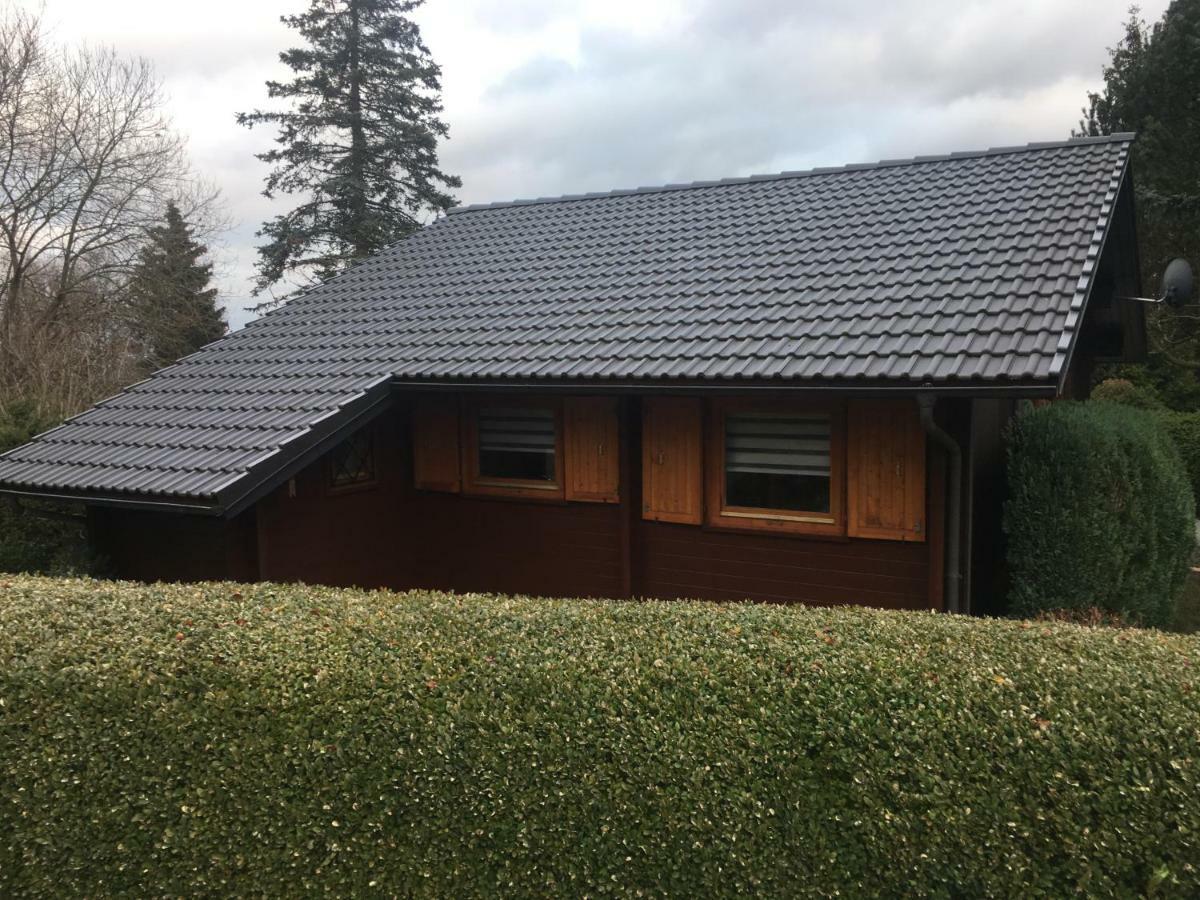 Villa Blockhaus FerienZauber III Bromskirchen Exterior foto